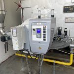 Bruciatore con recupero gas